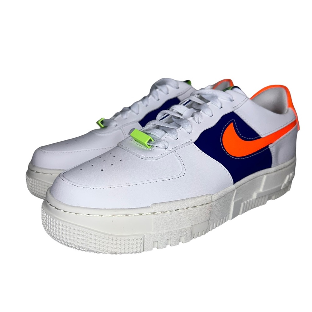 Nike AF1 Pixel Summit White Hyper Crimson DM8340 100 Women’s Size 10